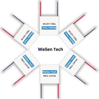 China TEC1-12710 40*40mm 12v 10A thermoelectric cooling chips of small refrigerator pletier modules for medical equipments, beauty devices humidifiers for sale