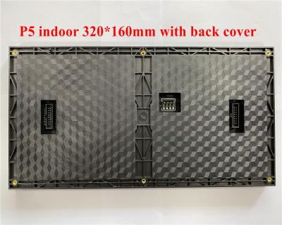 China wholesale price indoor p5 led module with back cover for indoor ceiling p5 led display p5 led screen module with protect back cover for sale