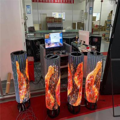 China Round Led Display Wholesale Price P1.875 Soft Led Module Price Curved LED Display P1.875 Flexible Led Display Module For Round Shape Led Display for sale