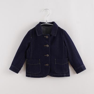 China Marc&janie LUFU Sustainable French Girls' Spring Fashion Denim Jacket Anorak Babies Girls Coats&Outwears Series 213215 Outwear for sale