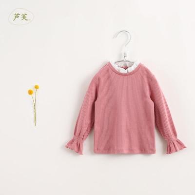 China 201200 Spring Autumn Girls T-shirt marc&janie LUFU French Series Viable Basing Cute Casual Pastoral Shirt Fashion Style T-shirt for sale