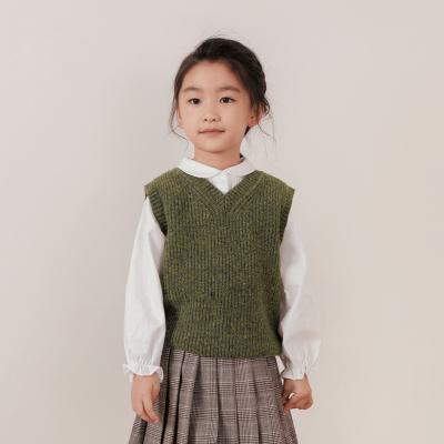 China Autumn Wool Nep Yarn Knitted Sweater Vest 221656 from marc&janie LUFU Spring of French Series Viable Girls for sale