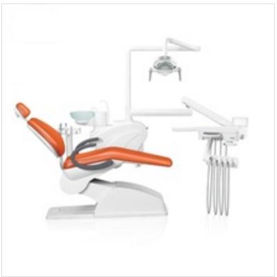 China Acrylic Mobile Dental Unit Chair With Led Dental Chair Light for sale