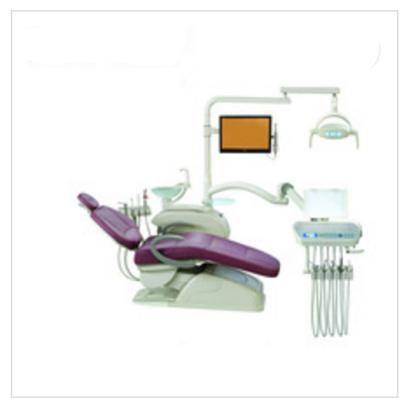 China Left Hand Acrylic CE Approved Upper Mounted Operating Types Of Dental Chair for sale