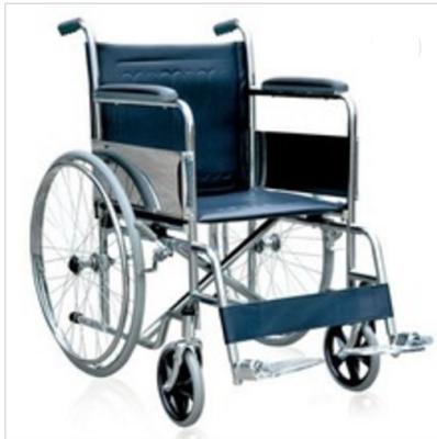 China PR-2594 Cheap Manual Plastic Wheelchair for sale