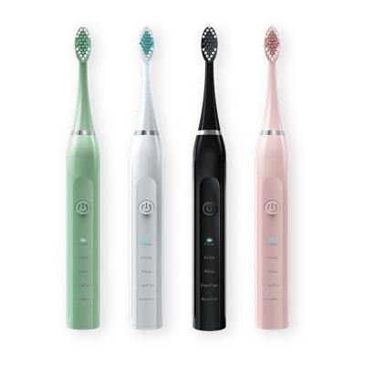 China Teeth Cleaning and Whitening Cheap Price Portable Ultrasonic Electric Rechargeable Toothbrush for Adults and Children Whitening Toothbrush with 5 Modes for sale