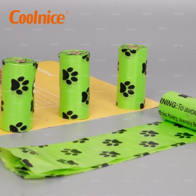 China Viable Dog Poop Bag Pet Supplies Biodegradable Plastic Pet Waste Bag Cornstarch Dog Poop Paper Bag for sale