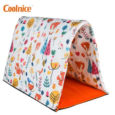 China Stocked Pet Teepee Tent for Small Cushion Lizard Pet Comfortable Durable Pet Bed Indoor Outdoor Pet Nest for sale