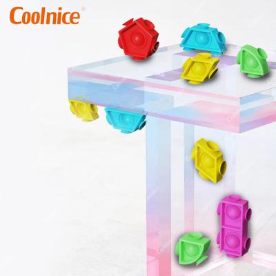 China Bubble Desk Toys Reduce Stress Puzzle Games DIY Toy Set Creative Educational Child Educational Blocks Style for sale