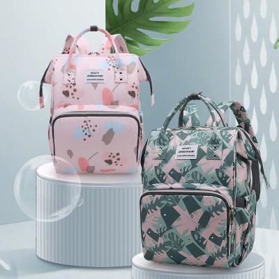 China With USB Mom High Quality Backpack Travel Diaper Bag Waterproof Multifunctional Thoughtful Backpack For Women for sale