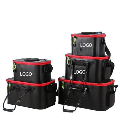 China Heavy Duty Fishing Bags Living Packing Fish Bag Foldable Fish Bucket for sale