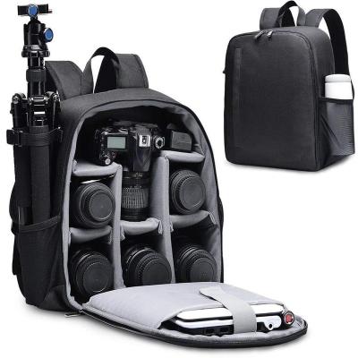 China 100% Eco-friendly Wholesale Convenient Travel/Video Photography OEM Camera Bag Backpack Waterproof Camera Bags for sale