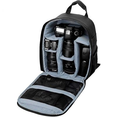 China 100% Eco-friendly Advanced Waterproof Camera Bag Backpack Camera Bag Customization Soft Camera Backpacks for sale