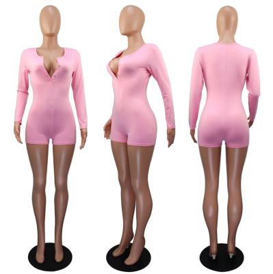 China Wholesale QUICK DRY European and American sexy V-collar women's pajamas set sexy pajamas for sale