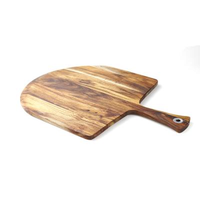 China Good price viable 14 inch width acacia wood pizza skin for sale