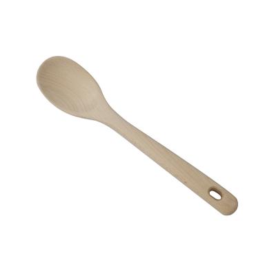 China Sustainable Hot Selling High Quality Long Handle Beech Wood Wooden Cooking Spoon for sale