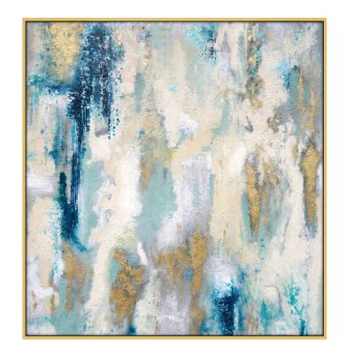 China Contemporary Modern Abstract Gold Wall Painting Oil On Canvas for sale