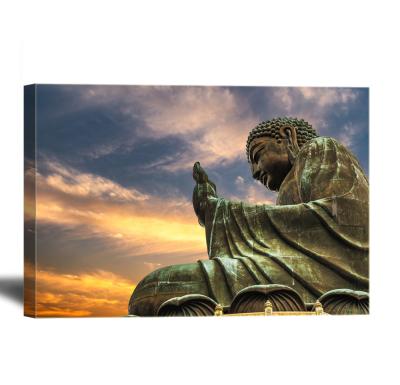 China Waterproof+ECO-Friendly Wrapped Canvas Photo Prints Buddha for sale