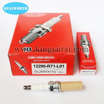 China Original engine parts spark plug 12290-R71-L01 DILZKR7A11G for HONDA standard for sale