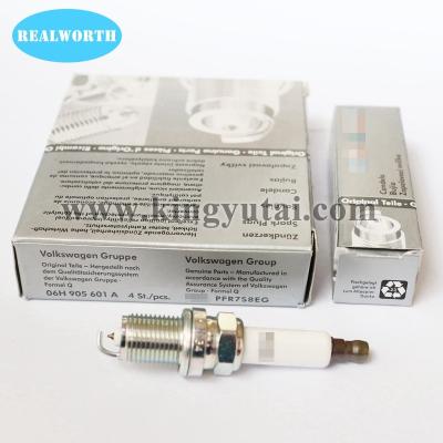 China Original engine parts spark plug 06H905601A PFR7S8EG for Valkswagen engine parts standard for sale