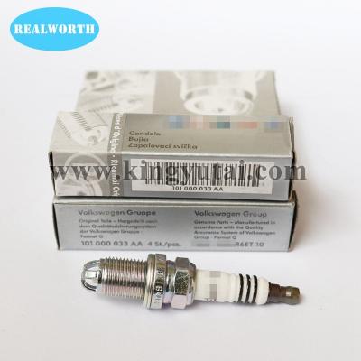 China Original engine parts spark plug 101000033AA BKUR6ET-10 for Valkswagen engine parts standard for sale