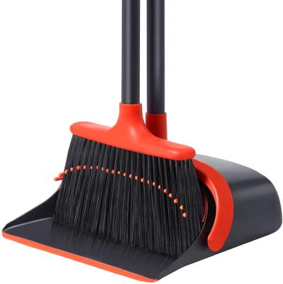 China Home Broom and Dustpan Set for Home, Dustpan and Broom Set, Combo Broom and Dustpan for Office Home Kitchen Lobby Floor for sale