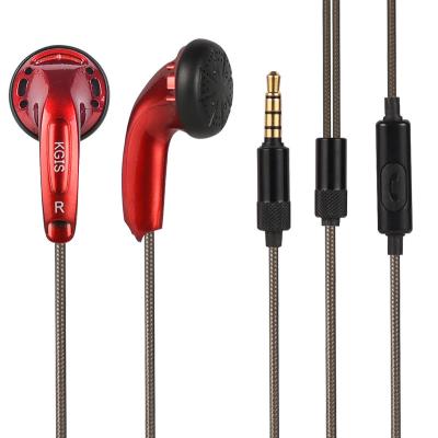 China Viable factory wholesale DJ headphones earbuds 3.5mm microphone earbuds 3.5mm microphone in-ear game headphones heavy low noise canceling headphones for sale