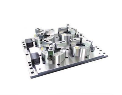 China Rust-proof stationary base of chuck, milling machine or machining center to realize simultaneous processing of multiple objects for sale