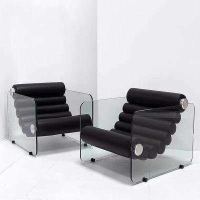 Китай Simple Transparent Acrylic Leisure Single Chair Fiberglass Shaped Recliner продается