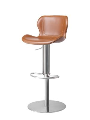 中国 Hotel Restaurant Lift Swivel Bar Stool Light Luxury Home Bar Club Chairs 販売のため