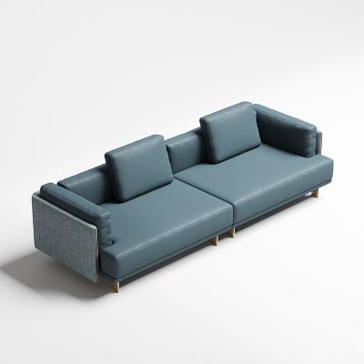 Κίνα Modern Luxury Hotel Reception Sofa Solid Wood Frame Negotiation Sofa προς πώληση