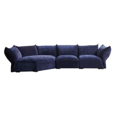 China Petal Shaped Sofa Villa Hotel Living Room Corner Combination Sofa for sale