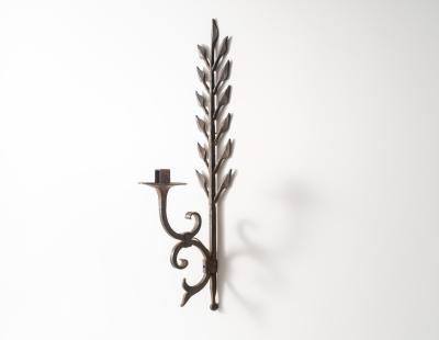 China High End 5 Star Hotel Wall Iron Work Luxury Sconce Decoration for sale