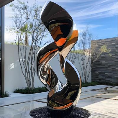 China Modern metal art sculptures for hotels for sale