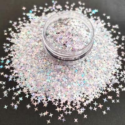 China Wholesale Non-Toxic Polyester Christmas Sublimation Glitter Powder Extra Fine Rainbow Glitter Powder For Nails Art for sale