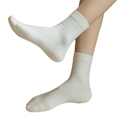 China QUICK DRY ColorElegance Women's Mid-Calf Cotton Socks: Versatile Solid Shades, Soft Comfort, Everyday Style - Explore Our Selection! for sale