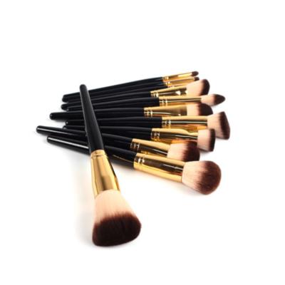 China Angular Blush Reading Brush 2021 New Hot Black 11pcs High Quality From Factory Wholesale Price Sale for sale