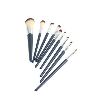 China Best Design Smudge Brush New Selling 9 Pcs Base Eye Concealer Shades Eyebrow Powder Cosmetic Brushes for sale