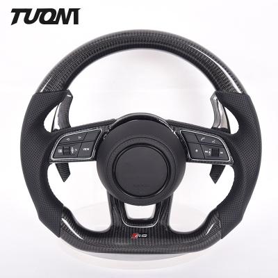 Cina Nuovo cuoio di stile di S7 Rs6 Alcantara Audi Carbon Fiber Steering Wheel 2022 in vendita