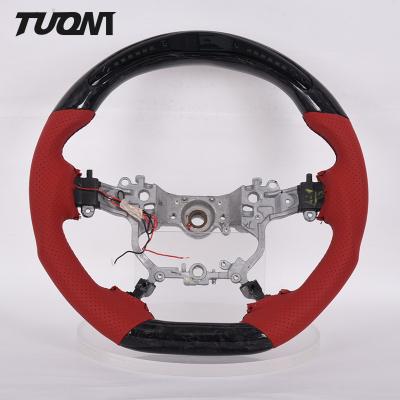 Chine ODM d'OEM forgé du volant de fibre de carbone de Toyota de sports de cuir 350mm à vendre