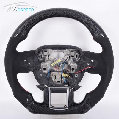 China Het zwarte Land Verwijderbaar Rover Steering Wheel Ring Defender 90 van Leeralcantara Te koop