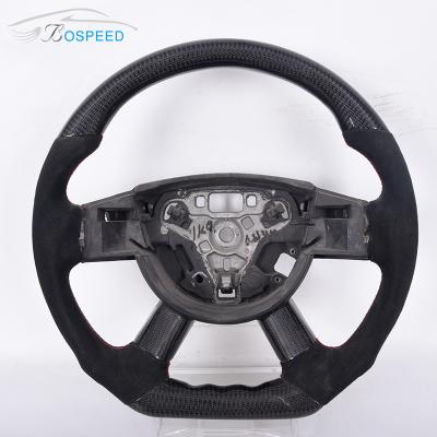 Chine noir de 350mm Alcantara Ford Carbon Fiber Steering Wheel emballant l'OEM à vendre