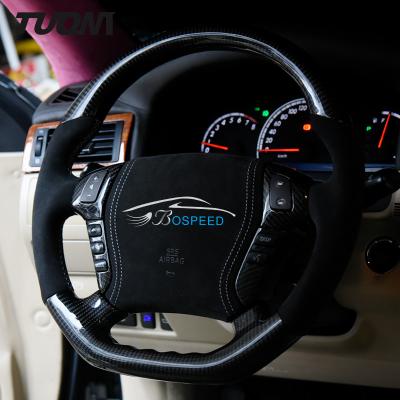 Cina Toyota Crown Alcantara Volante in Fibra di Carbonio Personalizzato Vera Pelle in vendita