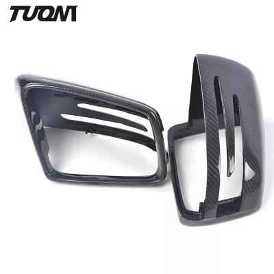 China Mercedes Benz Carbon Fiber Wing Mirror Covers Car Rear View Mirror Cover Trim en venta