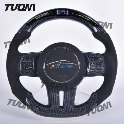 Κίνα Custom LED Dodge Carbon Fiber Steering Wheel Designed for All Popular Dodge Models προς πώληση