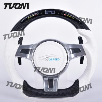 Chine Custom Carbon Fiber Porsche Steering Wheel - Stylish Ergonomic Design à vendre