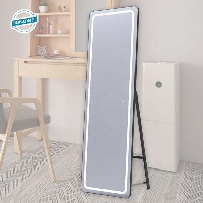 China Smart Magnifying Framed Integral Led Vanity Bathroom Mirror Magnifying Light for sale