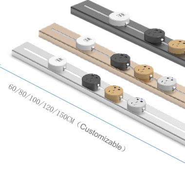 China hidden mounted euro british power led track light plug din rail plug 2020002 for sale