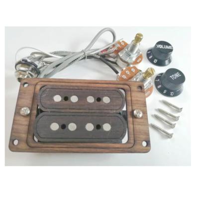 China Cigar Box Guitar Rosewood Humbucker 4 String Prewired With Volume And Tone Pickup Cigar Box Guitar Humbucker for sale