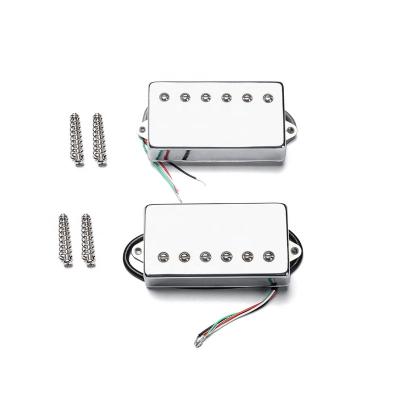 China High Grade Chrome GUITAR Humbucker Six String Guitar Pickups Double Coils Humbucker for sale